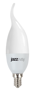 Лампа светодиодная PLED-SP CA37 7w E14 4000K 230/50 1027917-2 Jazzway